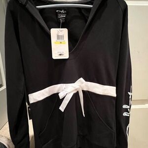 Oakley Black V-Neck Hoodie